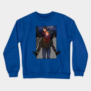 a storm we’re meant to ride - wynhaught piggyback Crewneck Sweatshirt